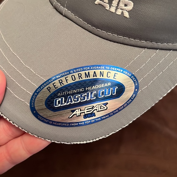 HORIZON AIR Trucker Hat Cap Velcro Alaska Airlines - Picture 5 of 6